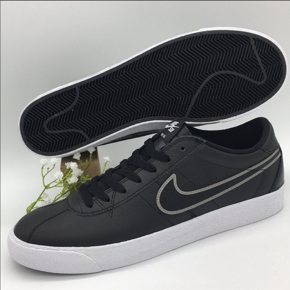 Nike Sb Bruin Zoom PRM SE black/black-MTLC pewter - Picture 6 of 8